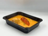 Koložvárska kapusta, pečená domáca klobása, chlieb