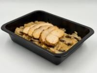 Kuracie rizoto s lesnými hubami a parmezánom