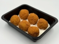 Tvarohové guľky s citronovo-medovou smotanou